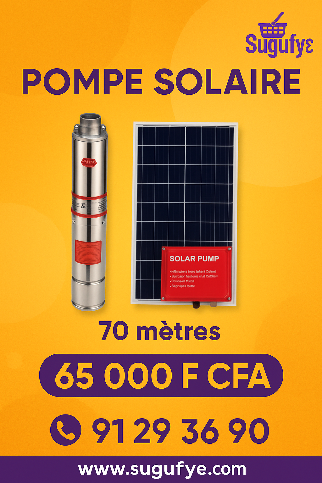 💧 Pompes solaires immergées – Haute performance & économie d’énergie