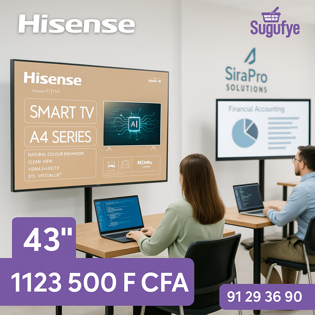 📺 Smart TV Hisense 43” — A4 Series Vidaa