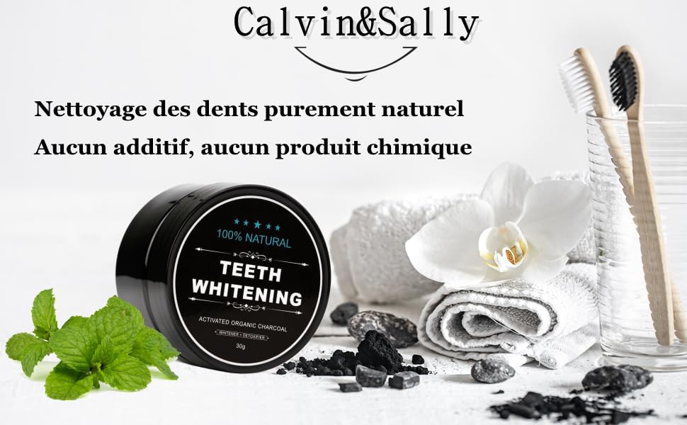 Poudre de blanchiment dentaire