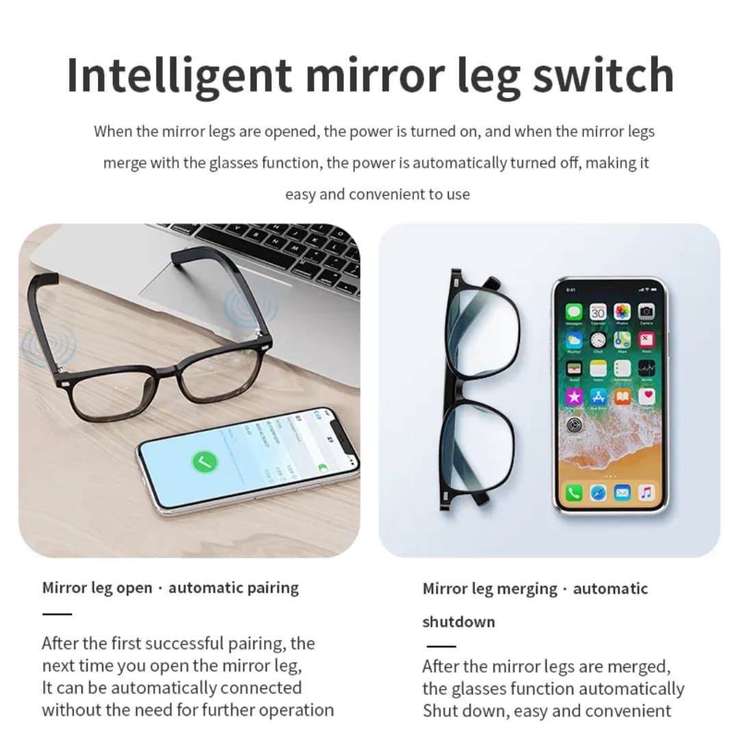Lunettes Intelligentes Bluetooth G05-T3 – Élégance & Technologie au Quotidien