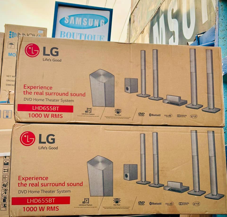 🎶 LG Home Theater 5.1 – Modèle LHD655BT | 1000W RMS