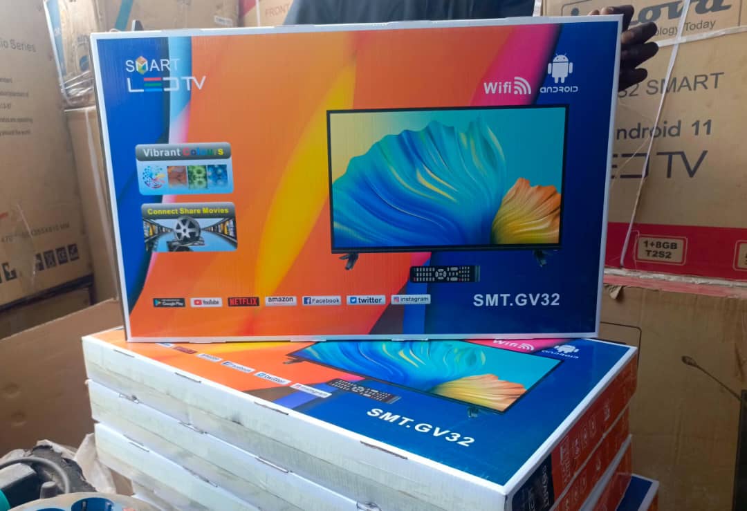 📺 Téléviseur SMART LED 32" SMT.GV32 – Android, WiFi, Applications intégrées