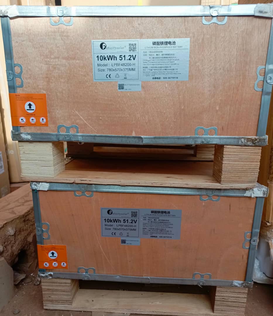 🔋 Batteries solaires Felicity LiFePO4 – Haute capacité & longue durée