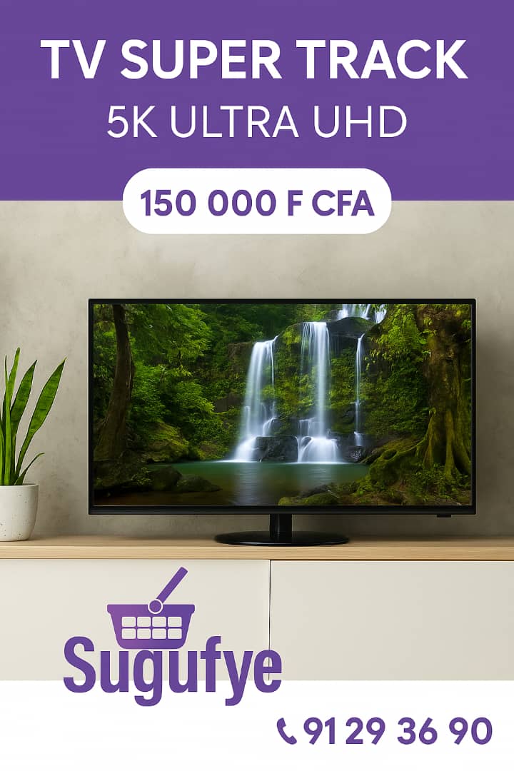 📺 TV Super Track 50 pouces Smart TV (5K Ultra UHD)