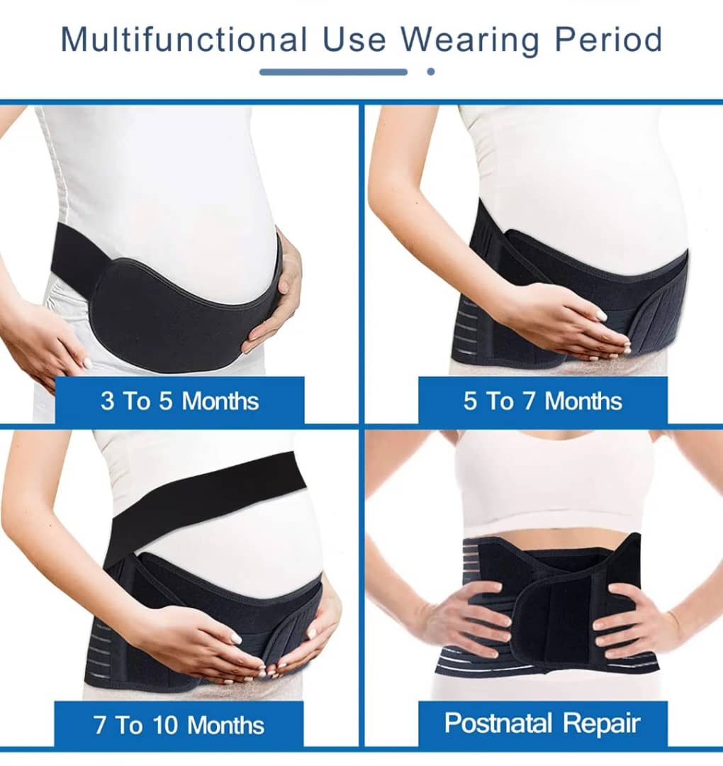 Ceinture de Grossesse et Post-Partum – Soutien Multifonction