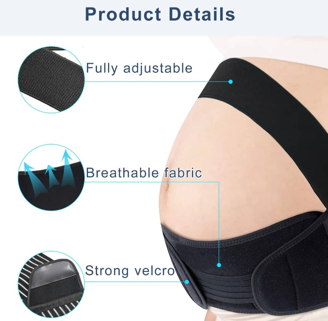 Ceinture de Grossesse et Post-Partum – Soutien Multifonction