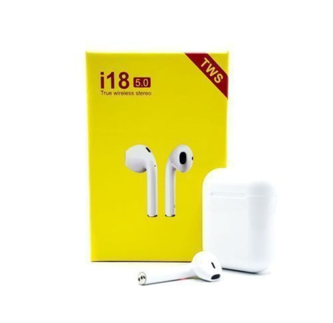 Écouteurs Sans Fil i18 TWS – Bluetooth 5.0