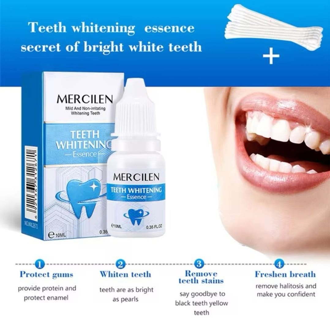 Mercilen – Essence Blanchissante pour Dents (10 ml)
