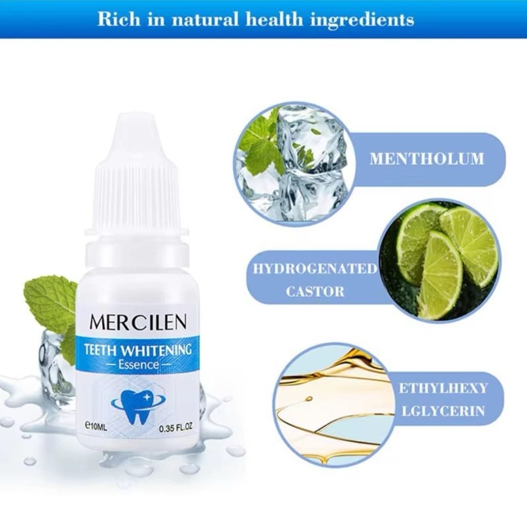 Mercilen – Essence Blanchissante pour Dents (10 ml)