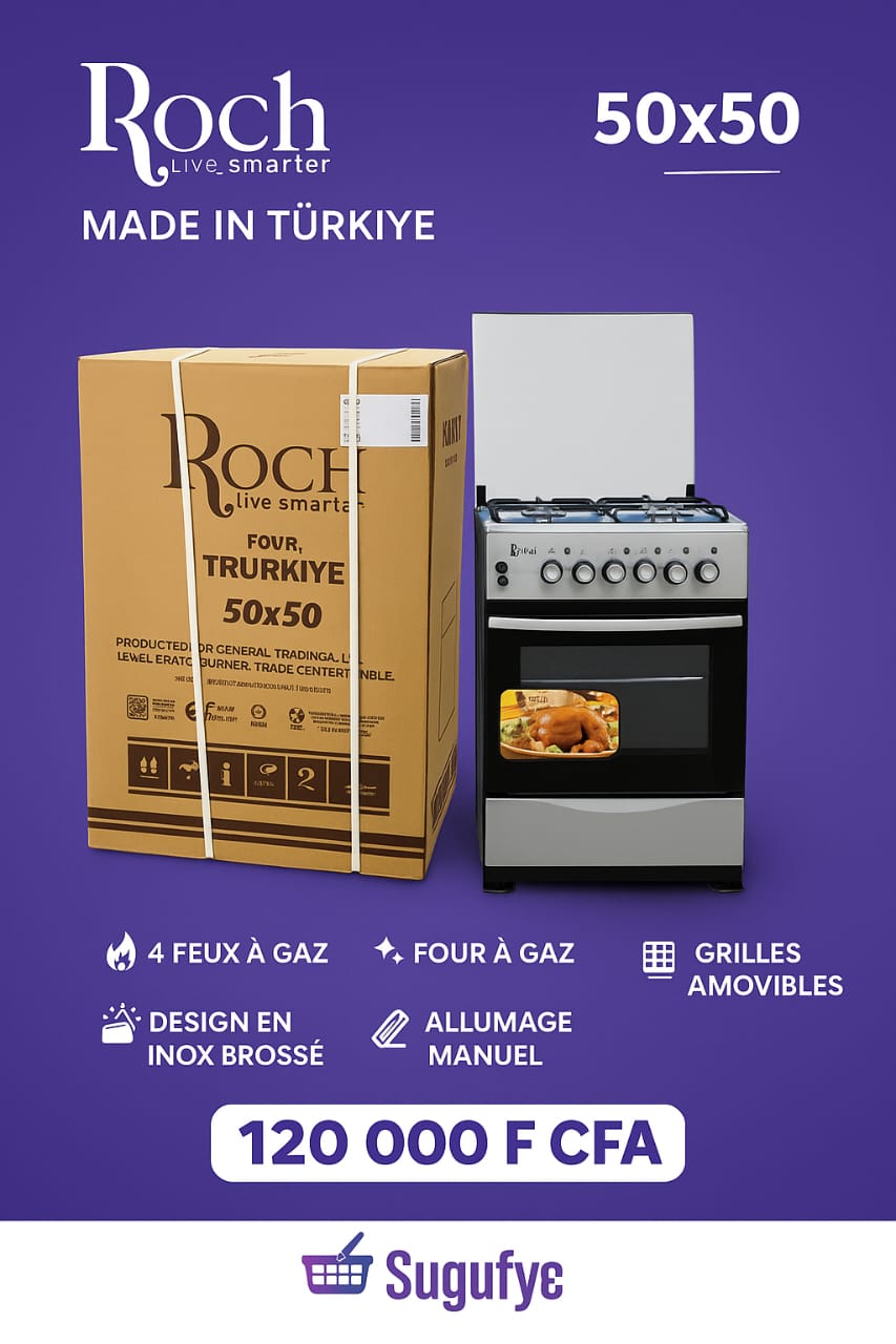 Cuisinière Roch 50x50 – Made in Türkiye