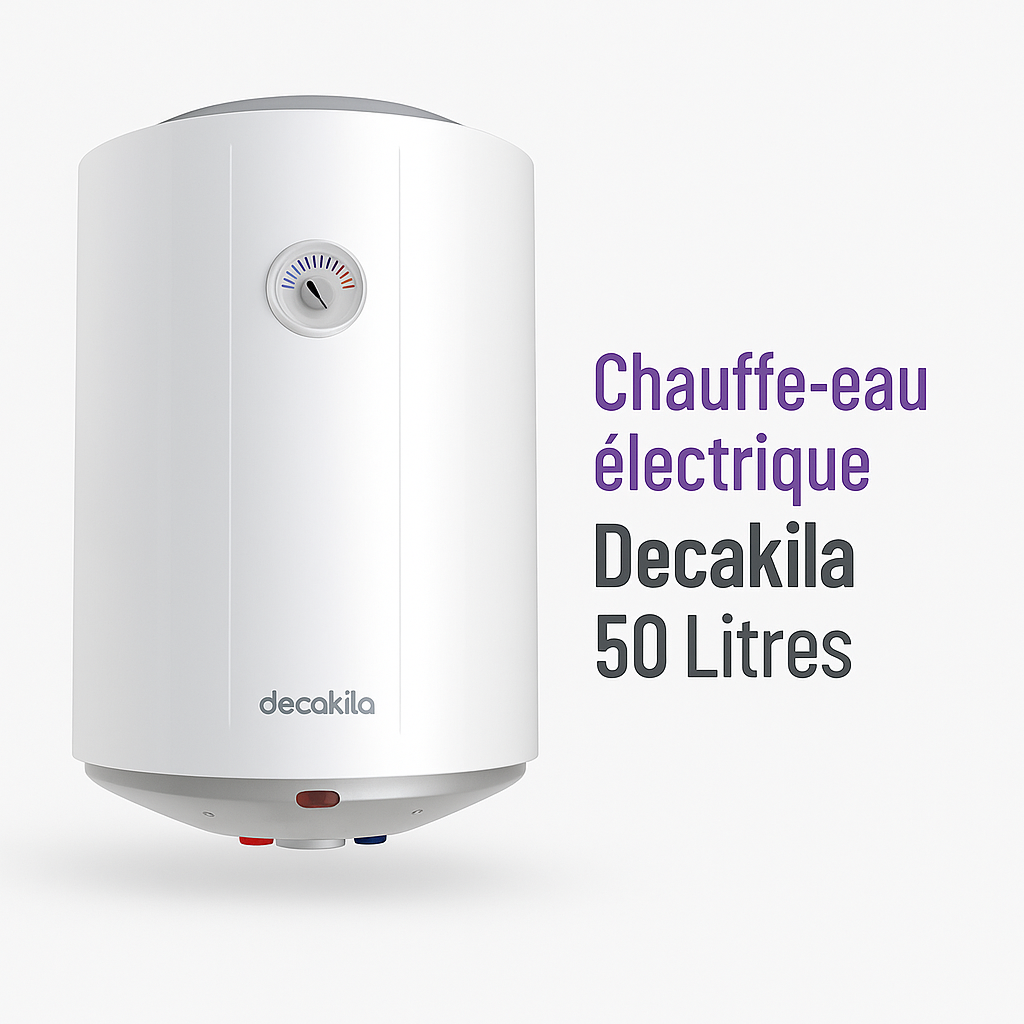 Chauffe-eau électrique Decakila – 50 Litres