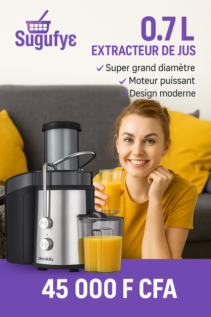 Extracteur de jus Decakila – 0.7L