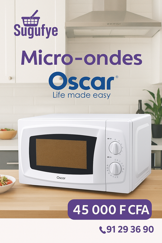 Micro-ondes OSCAR 20L – Compact et pratique