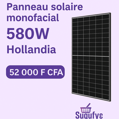 Panneaux solaires – 250W à 650W – Monoface & Bifacial | Livraison gratuite Bamako | Sugufyɛ.com