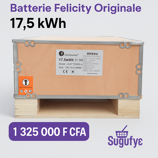 🔋 Batteries solaires Felicity LiFePO4 – Haute capacité & longue durée