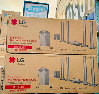 🎶 LG Home Theater 5.1 – Modèle LHD655BT | 1000W RMS