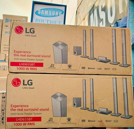 🎶 LG Home Theater 5.1 – Modèle LHD655BT | 1000W RMS