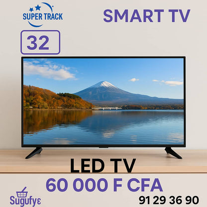 📺 TV Super Track 32 pouces Smart TV