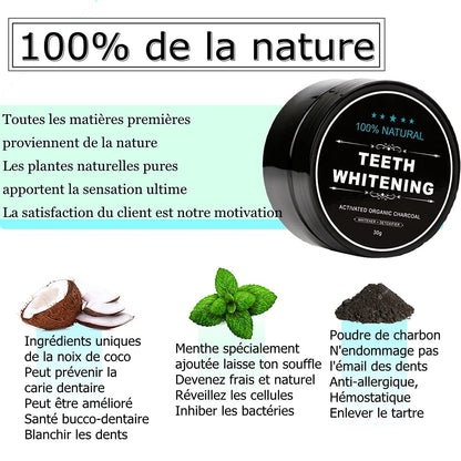 Poudre de blanchiment dentaire