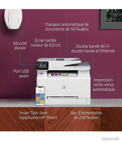 HP Color LaserJet Pro M283fdw Imprimante Laser tout en un couleur