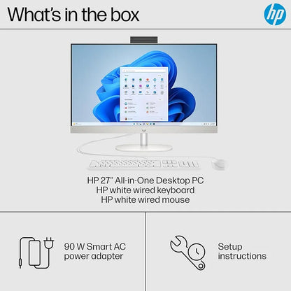 HP Tout-en-Un 27" – Puissance, espace et élégance réunis