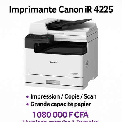🖨️ Imprimante Canon iR 2425 - Multifonction Professionnelle